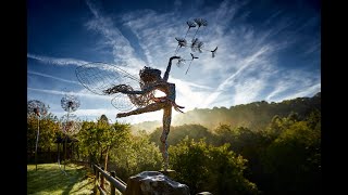 Flora  Wire Fairy Sculpture by Adam Wight at FantasyWire [upl. by Alliscirp597]