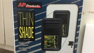 AP Products Thin Shade Installation amp Tips from Start to Finish Travel Trailer amp RV [upl. by Derzon93]