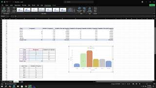 Bar Chart to Histogram in Excel excel [upl. by Beata]