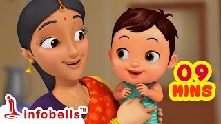 Namma Maneyalondu Putta Papa  Kannada Rhymes and Baby Songs  Infobells [upl. by Adnicaj805]