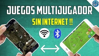 Top Mejores Juegos Multijugador Sin Internet Bluetooth Via Wifi Local para Android  SaicoTech [upl. by Enyaw62]