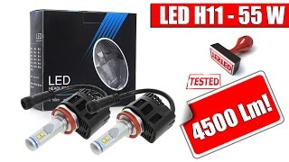 LED H11 55W 4500 Lm Больше Жогова [upl. by Elaval]