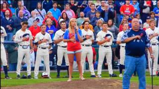 National Anthem  Jessica Brown  Kenosha Kingfish [upl. by Scotney980]