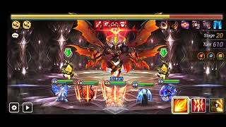 Summoners War  Spire Of Ascension Floor 20 [upl. by Remlap]