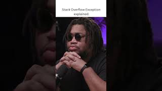 Stack Overflow Exception explained programming coding [upl. by Garvey42]