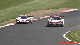 WORLD RECORD HOLDING PORSCHE 919 EVO FLAT OUT ON TRACK [upl. by Gipps193]