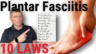 The 10 Laws of Plantar Fasciitis Recovery [upl. by Athalia]