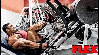 Roelly Winklaars Insane Legs Training For Mass Gain At Oxygen Gym [upl. by Paddy]