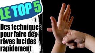 Le top 5 des techniques pour faire des rêves lucides rapidement [upl. by Bussey]