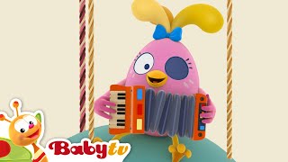 Lied over lichaamsdelen met de Egg Band 👀 🖐️ 🦵 👃 Kinderliedjes 🎵  Zing en dans BabyTVNL [upl. by Seena912]