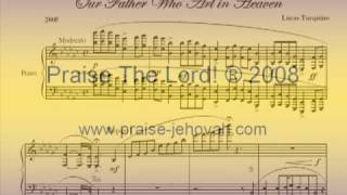 Our Father Which Art in Heaven Op1 No 1 Matthew 6915 Sheet Music [upl. by Sallyanne]