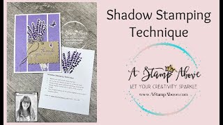 Shadow Stamping Technique [upl. by Berhley]