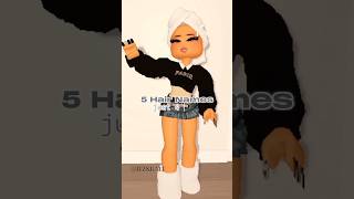 🎀5 Berry Avenue Hair Names🎀 roblox hair berryavenuecodes berryavenue [upl. by Martyn]