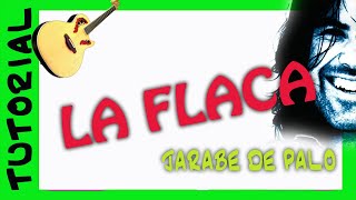 LA FLACA  Jarabe de Palo Jordi Mena FULL cover guitarra  TAB [upl. by Arola345]