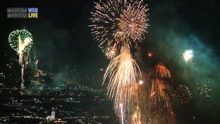 Passagem de ano fogo de artifício 2015 Madeira Live [upl. by Schaumberger760]