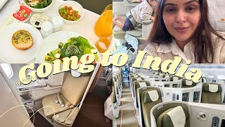 Travelling to India 🇮🇳 experience with Vietnam Airlines Business class indiavlog businessclass [upl. by Eizeerb]