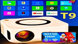 Borrego T9 Android Projector 4K Results [upl. by Ettennaj]