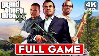 GTA 5 Gameplay Walkthrough FULL GAME 4K 60FPS  No Commentary [upl. by Onoitna]