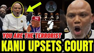 Nnamdi Kanu Shock Everyone In Court Shortly After He Release quotTOP SECRETquot Against TinubuampBinta Nyako [upl. by Sairu]