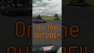 TIME TO RETIRE overtake karting racing race gokart shorts sendit gokarting club100 [upl. by Vaughan]