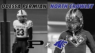 TXHSFB Odessa Permian vs 3 North Crowley 2024 Texas High School Football Playoffs [upl. by Lered]