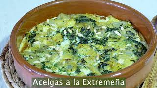 🌿 Acelgas a la Extremeña Receta Tradicional saludable y muy rica 😋 [upl. by Rimidalv48]