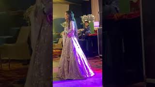 Bridal dance performance 😍 trending dance weddingattire viralvideo youtubeshorts [upl. by Nonnad918]