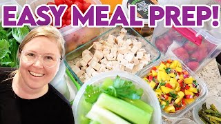 💫 How to Meal Prep The QUICK amp EASY Way JenChapin [upl. by Yrebmik]