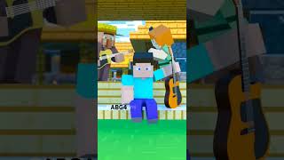 I feel like Rockstar 🎸  minecraft gameplay [upl. by Eelyrehc]