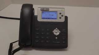 Yealink T22 How to listen to a prerecorded call [upl. by Rollins101]