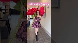 DIY Tutorial how to make Giant Foam Roses on my channel let’s create [upl. by Rizan]