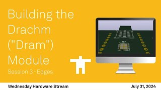 Building the Drachm quotDramquot Module  Session 3  Edges [upl. by Ardnuahs451]