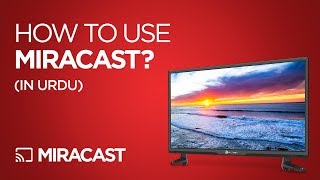 How to Use Miracast In Urdu  LED NS200 [upl. by Talanta]