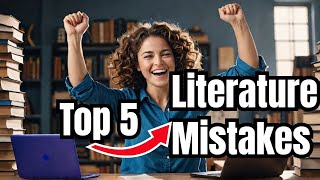 TOP 5 Literature Review Mistakes Youre Making Fix Them NOW [upl. by Illa]