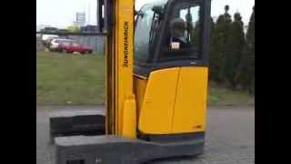 EL4707  2500 kg used Jungheinrich ETVQ 25 Electro 4 way forklift from 2005 [upl. by Antonina]