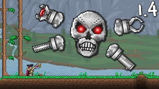 Terraria 14 Master Mode  Skeletron Prime amp Exclusive Robotic Skull Item [upl. by Ahto]