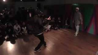 Yusei vs KANU BEST4  OUR HIPHOP HOUR vol2 HIPHOP DANCE BATTLE [upl. by Pearlstein]