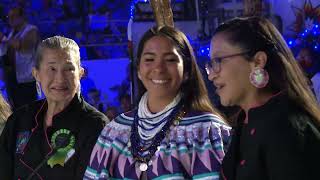 Miss Indian World 2022  2022 Gathering of Nations  Powwowscom [upl. by Oiralih]