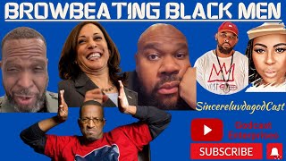 Browbeating Black Men To Support Kamala [upl. by Adali289]