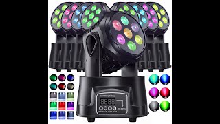 Efectos Luz Led Rgbw 150w Cabezal Movible Láser Dj Luces Dmx [upl. by Camarata]