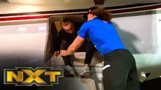 The BroserWeights sneak on Triple H’s plane WWE NXT Feb 12 2020 [upl. by Aitekram769]