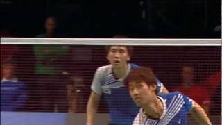 QF  MD  Mathias Boe  Carsten Mogensen vs Cho Gun Woo  Kwon Yi Goo  2011 Yonex Denmark Open [upl. by Alamak]