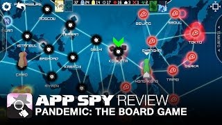 Pandemic The Board Game iOS iPad Gameplay Review  AppSpycom [upl. by Noonan]