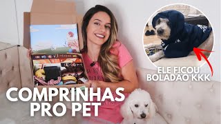 COMPRINHAS PET na SHOPEE amp Unboxing da BOX PETIKO box por assinatura pra Pet 🐶 [upl. by Bouley748]