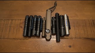 My TOP 10 Favorite EDC Flashlights In 2023 [upl. by Simons710]