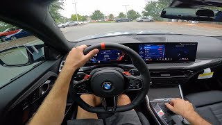 2025 BMW M2 Manual POV Impressions and ASMR 2024 Drive [upl. by Lotus]