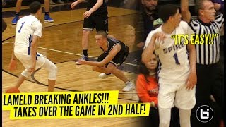 LaMelo Ball BREAKS Defenders ANKLES amp Talks TRASH To Crowd Wins MVP Of Tournament In STYLE [upl. by Adnilreb735]