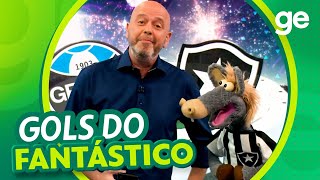 GOLS DO FANTÁSTICO🐴⚽ BOTAFOGO NA LIDERANÇA RODADA ANIMADA E GOLAÇOS DA EUROCOPA  geglobo [upl. by Viafore]