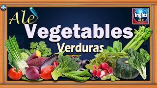 Verduras En Ingles Y Español  Vegetables In English And Spanish  Vocabularios [upl. by Jobey]