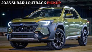 You’ll Be Surprised 2025 Subaru Outback Pickup Is Here  Ultimate OffRoad Beast [upl. by Ycnay173]